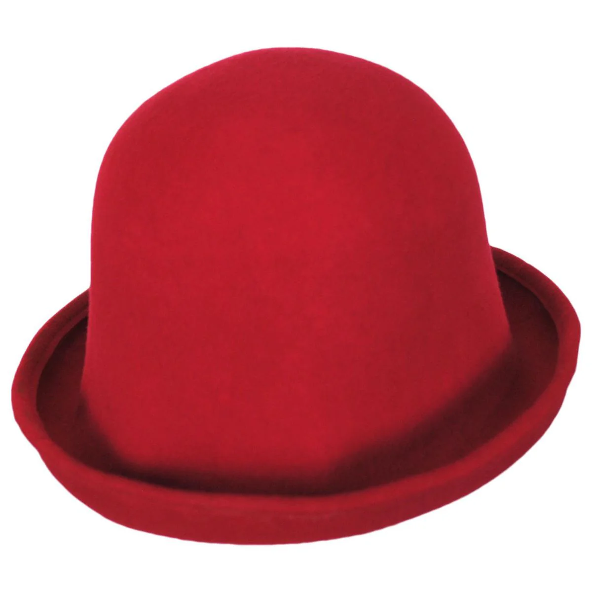 6-Way Shapeable Wool Felt Cloche Hat