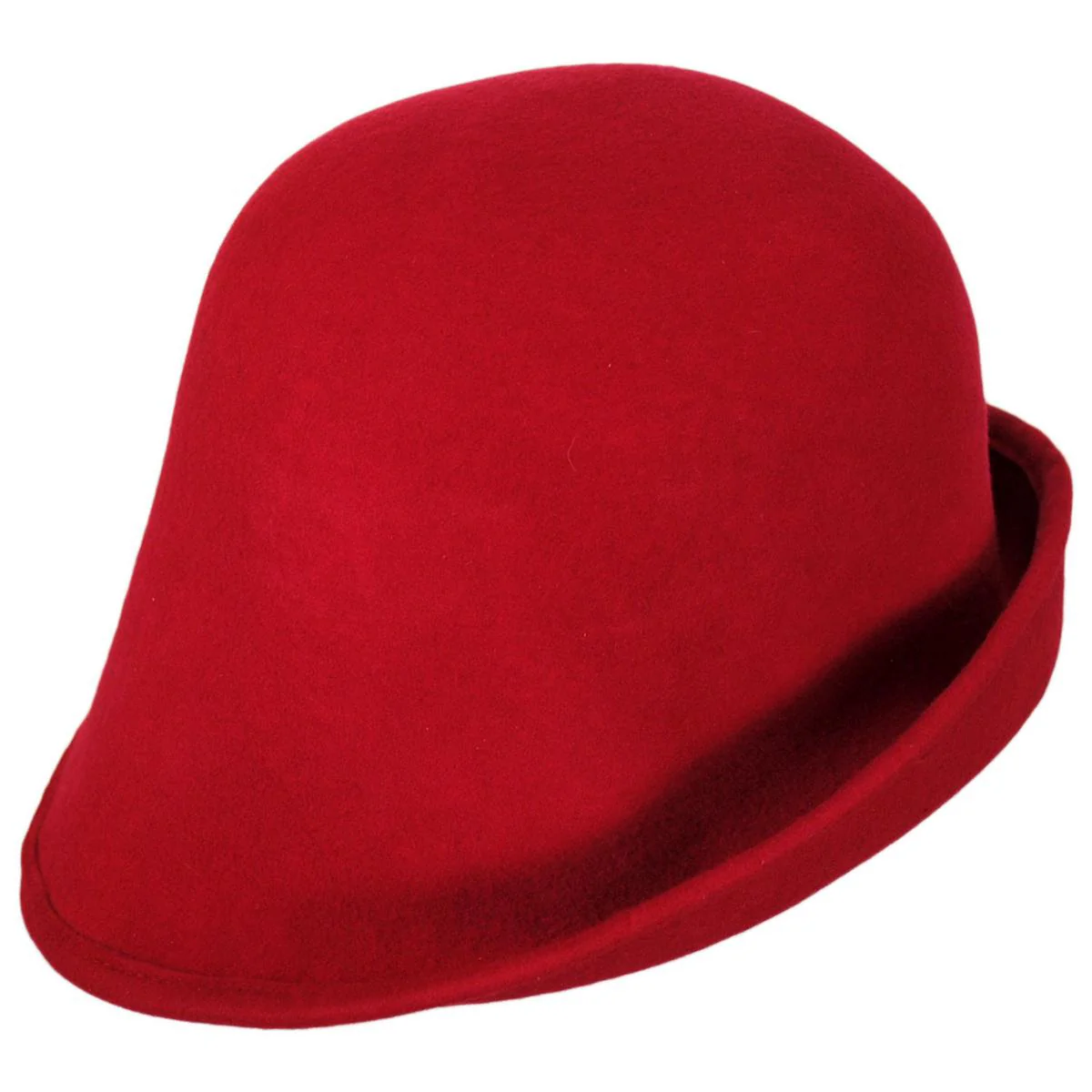 6-Way Shapeable Wool Felt Cloche Hat - Image 14