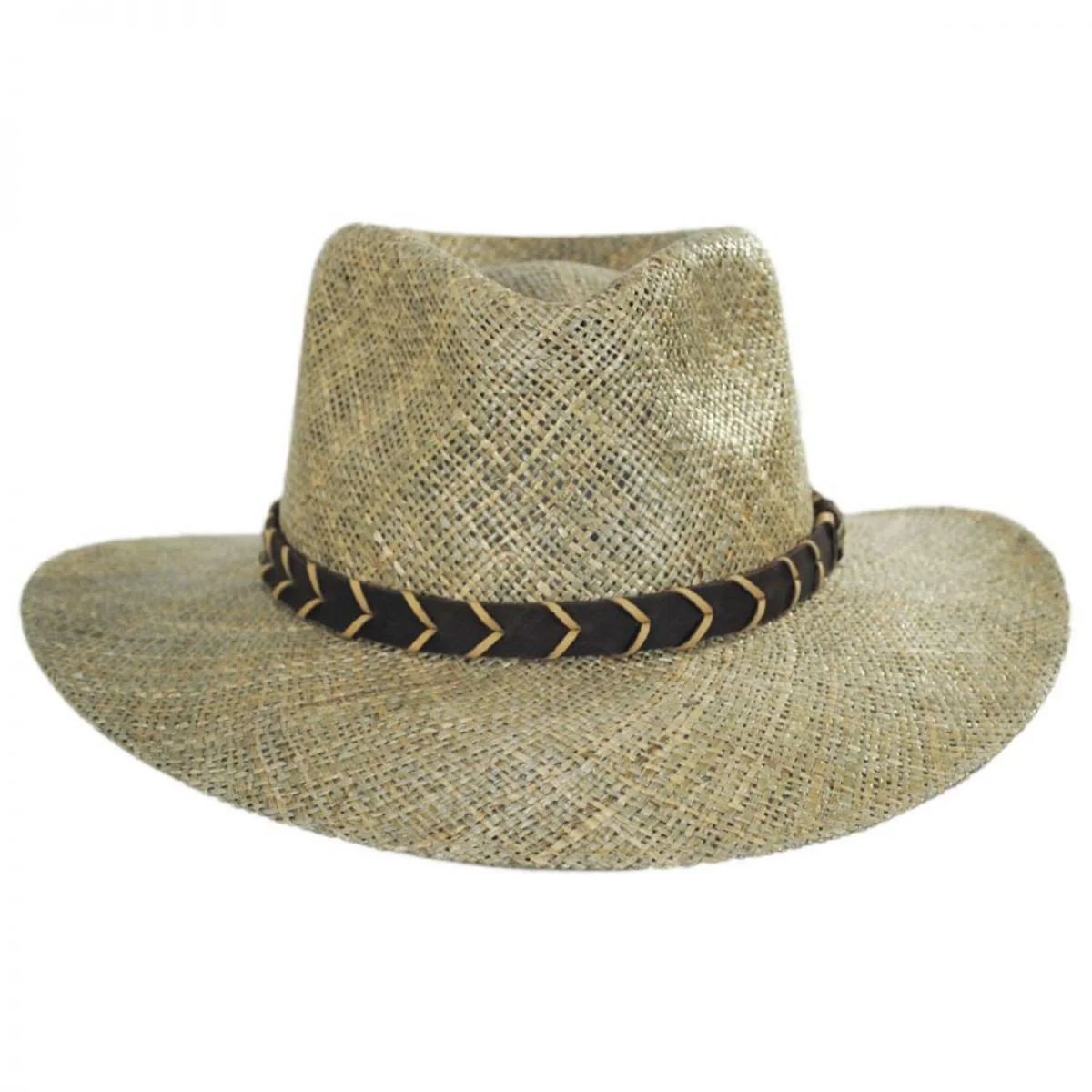 Alder Seagrass Straw Outback Hat - Image 2