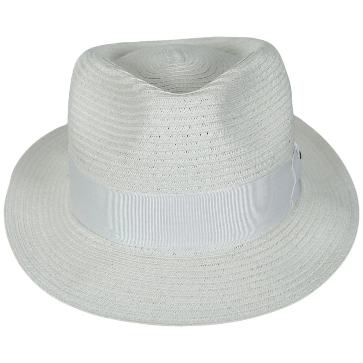 Alessandro Toyo Braid Fedora Hat - Image 10