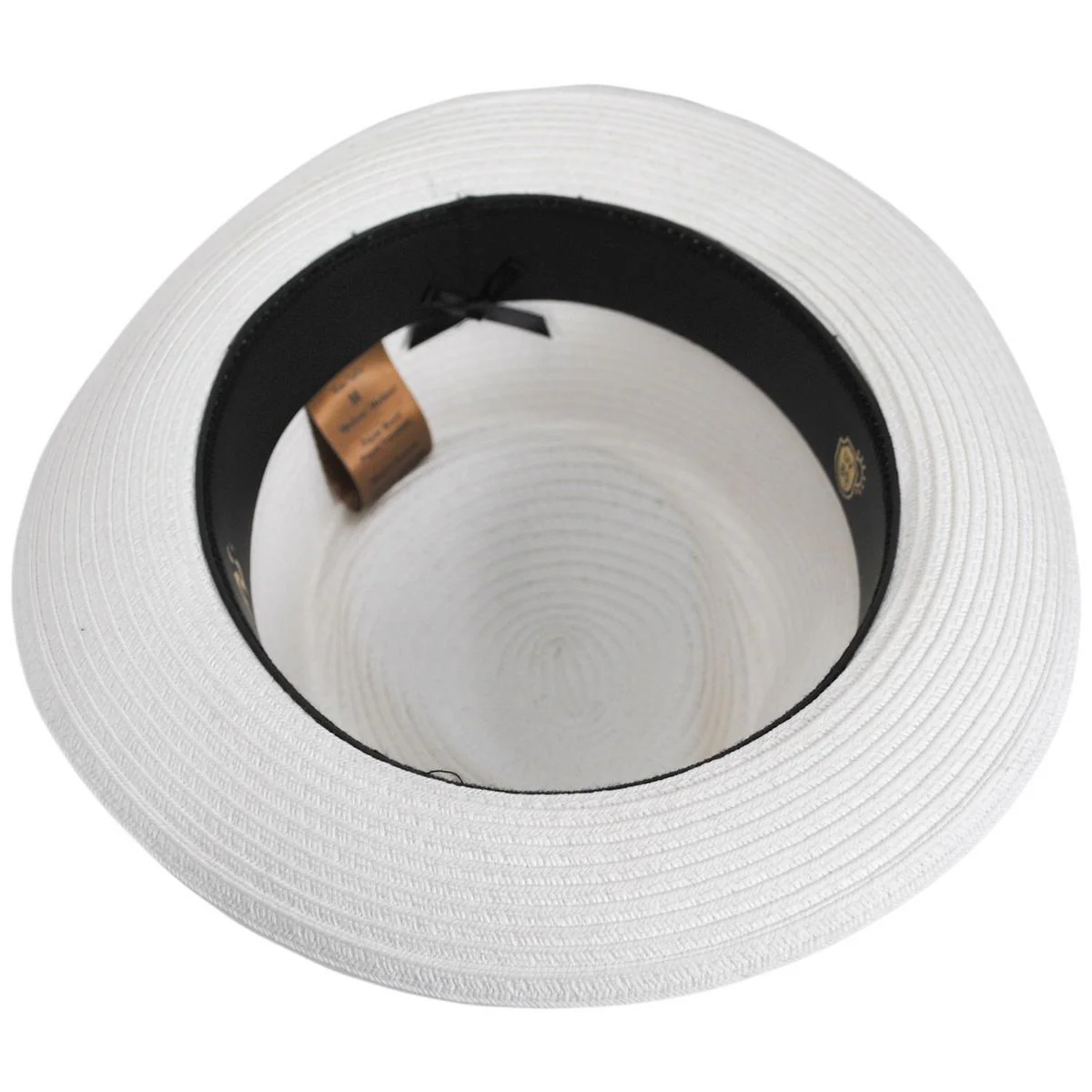 Alessandro Toyo Braid Fedora Hat - Image 12