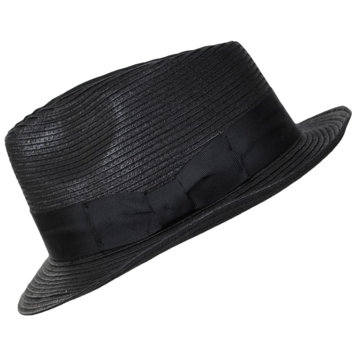 Alessandro Toyo Braid Fedora Hat - Image 3