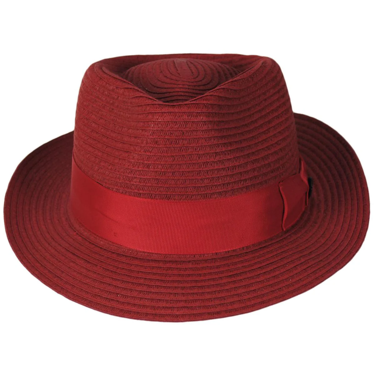 Alessandro Toyo Braid Fedora Hat - Image 6