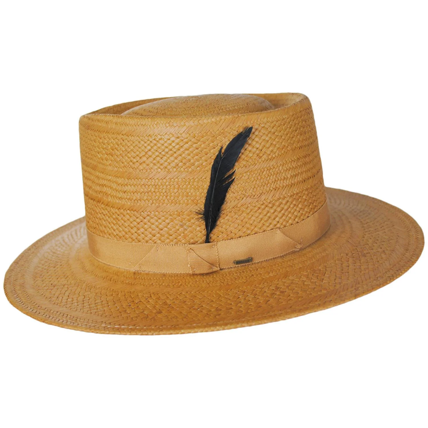 Alix Panama Straw Fedora Hat - Grit - Image 3
