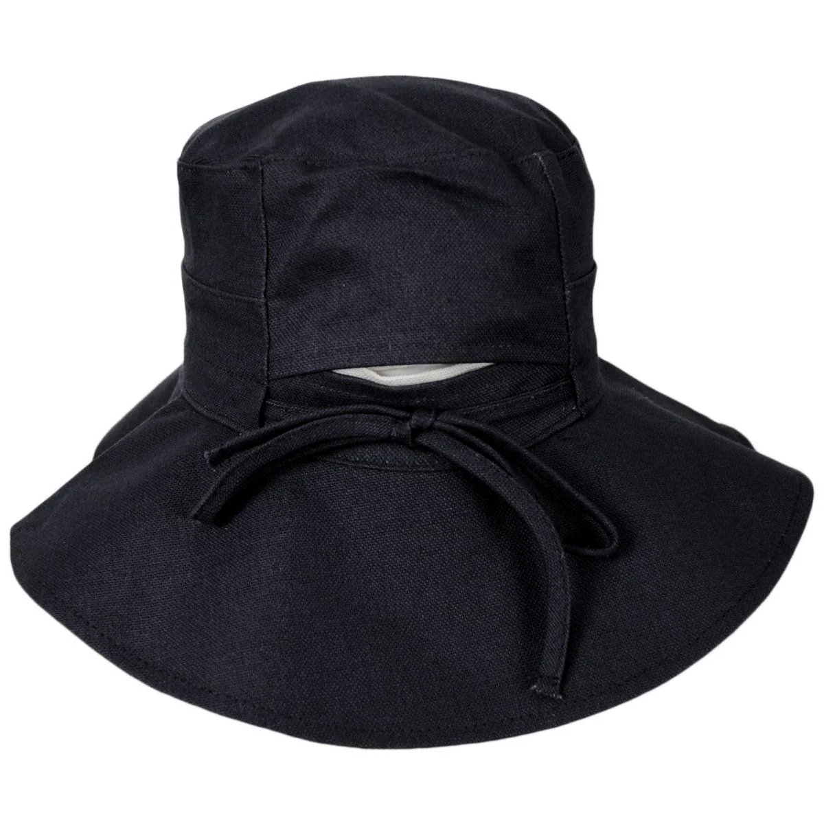 Alma Ponytail Cotton Bucket Hat - Image 5