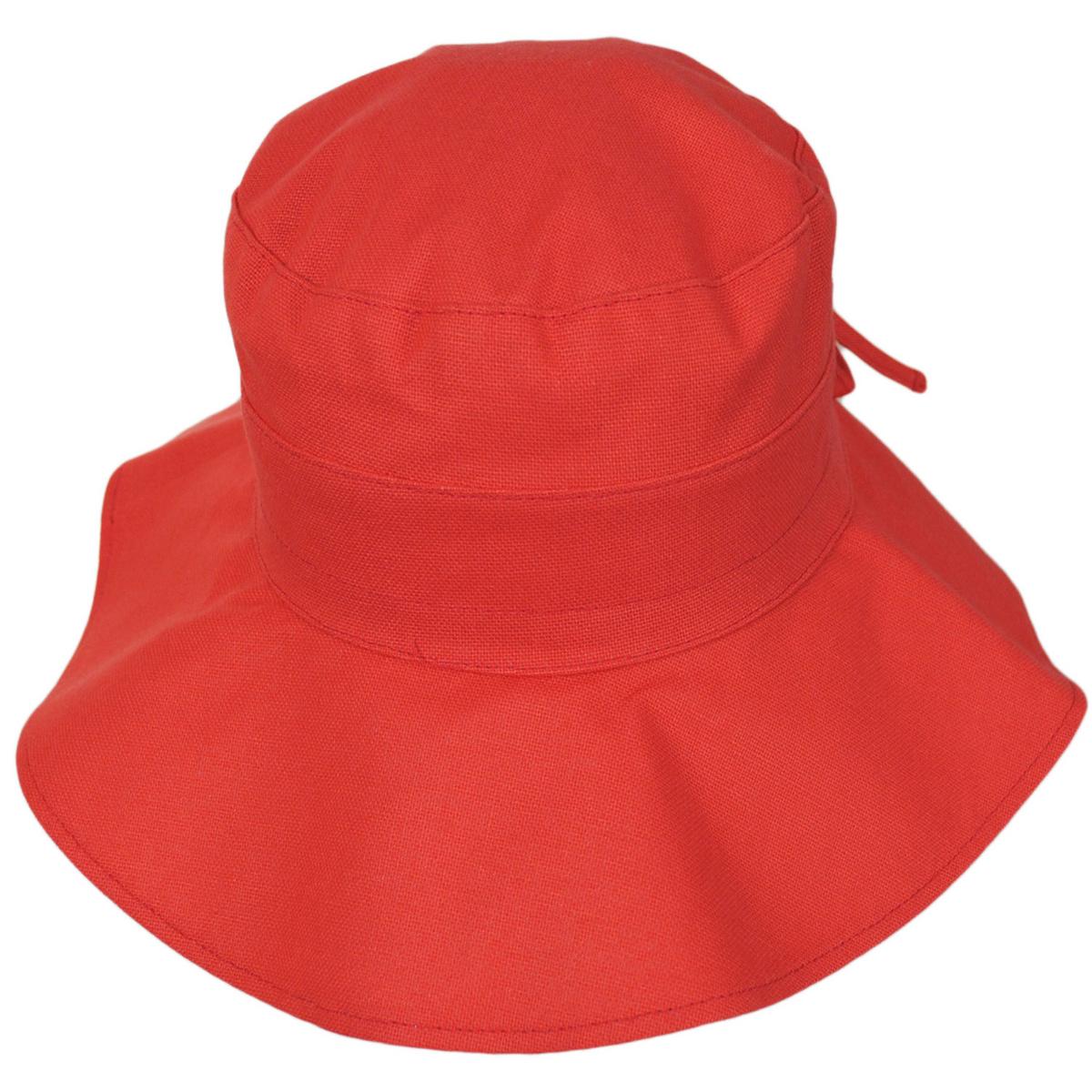 Alma Ponytail Cotton Bucket Hat - Image 6
