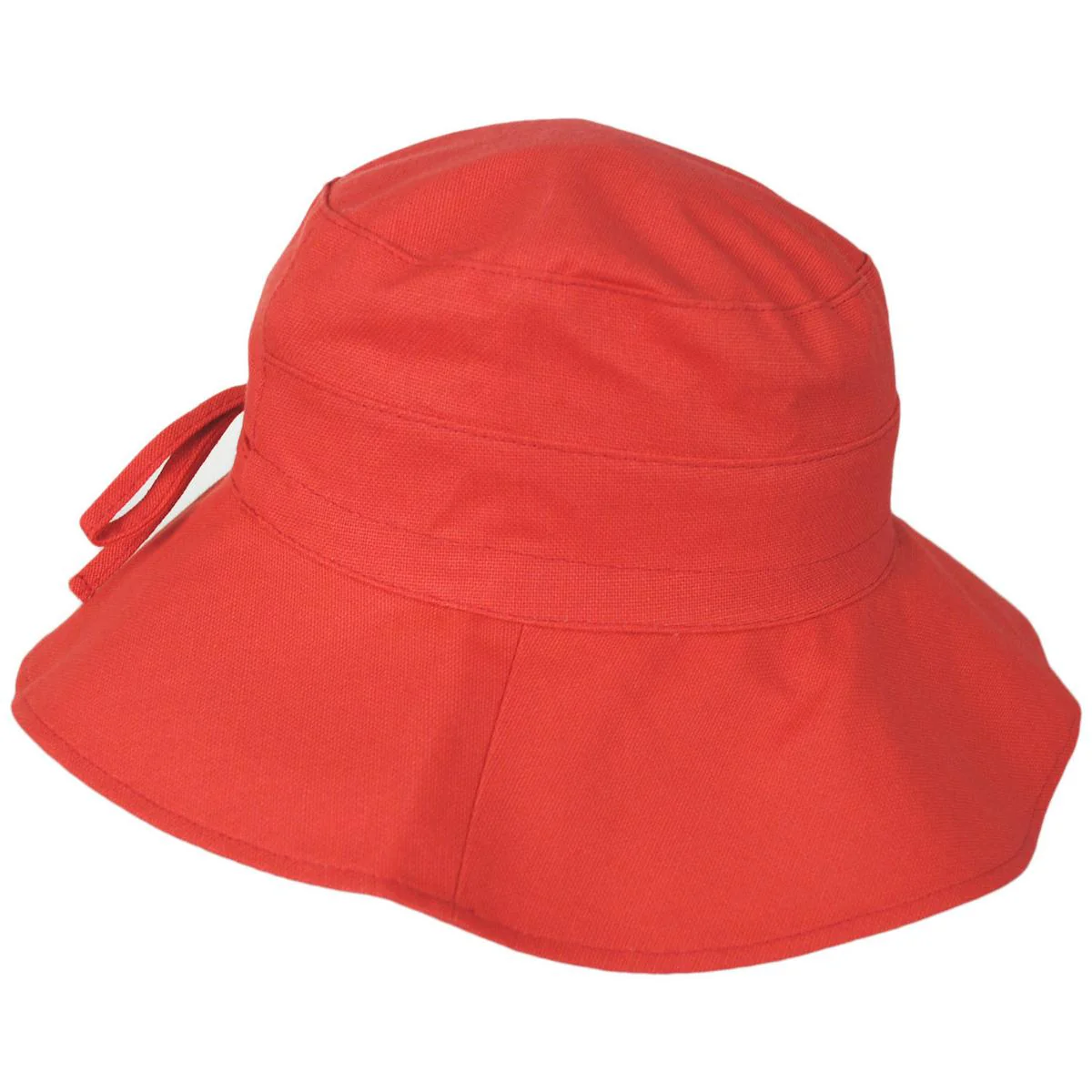Alma Ponytail Cotton Bucket Hat - Image 7