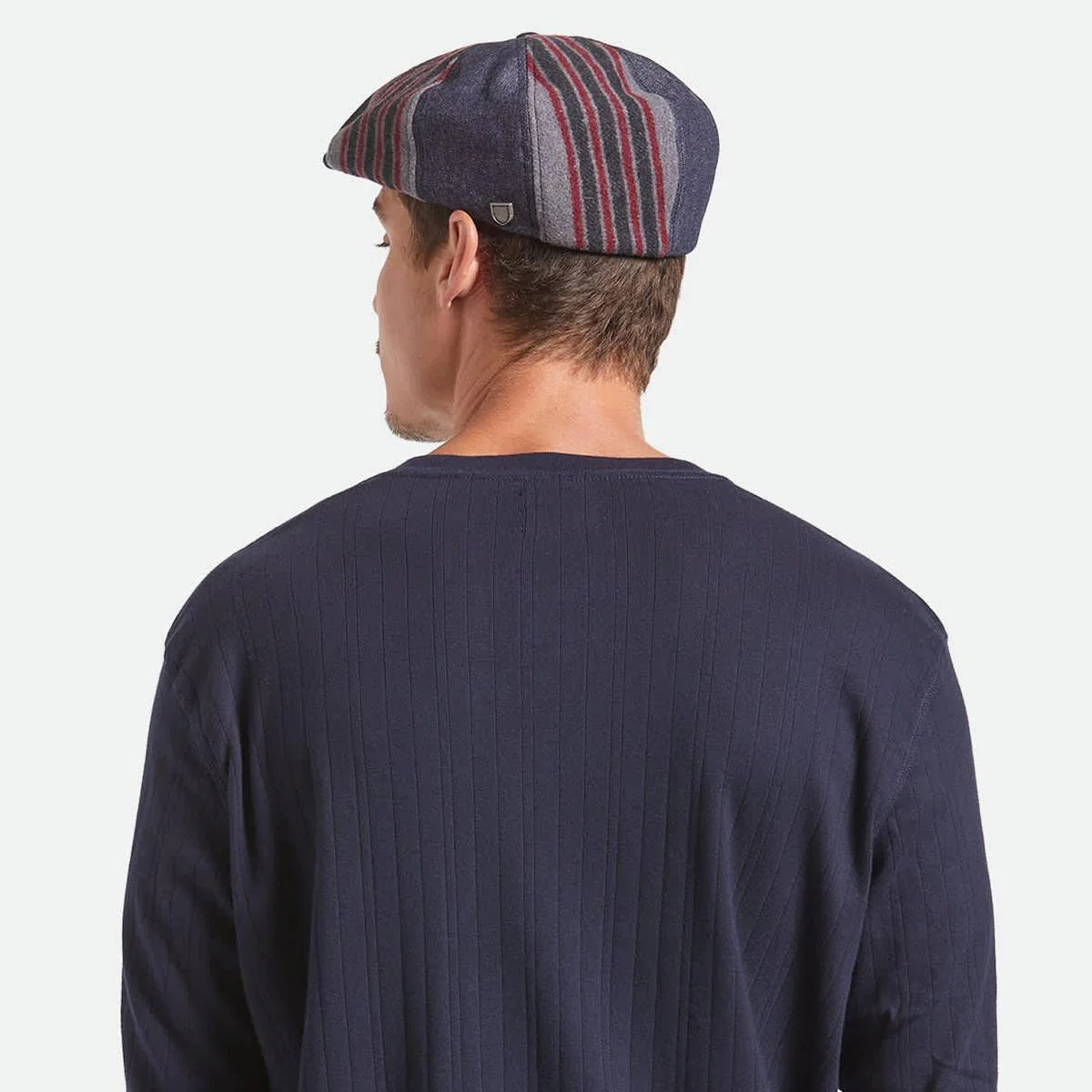 Altered Threads Cotton Blend Brood Baggy Newsboy Cap - Image 6