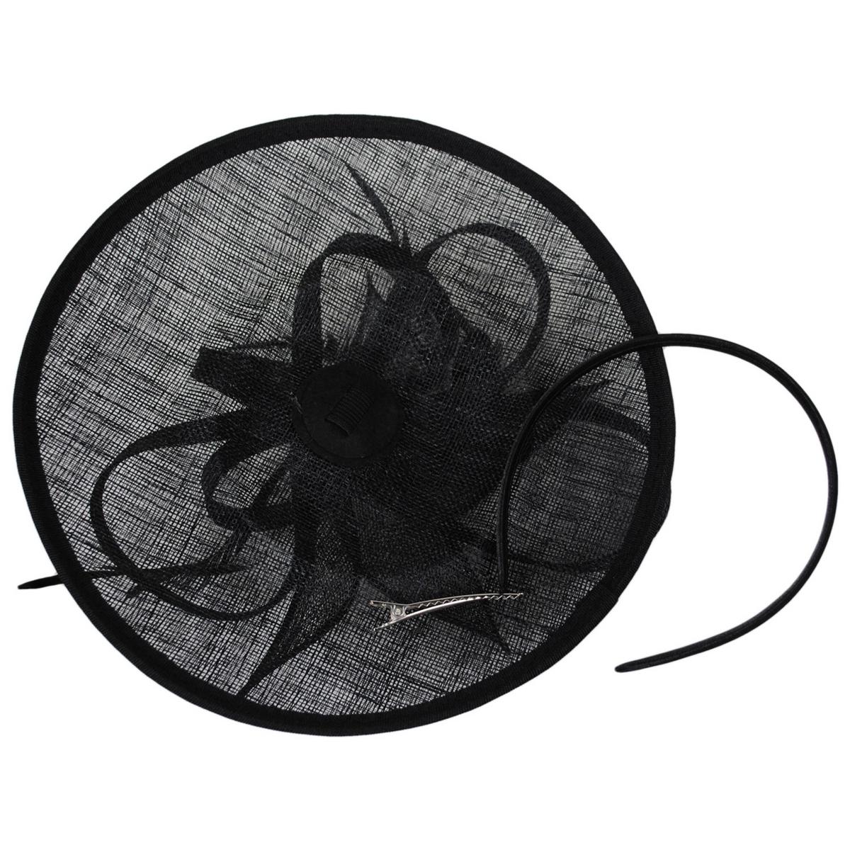 Anillo Sinamay Straw Fascinator Dress Hat - Image 4