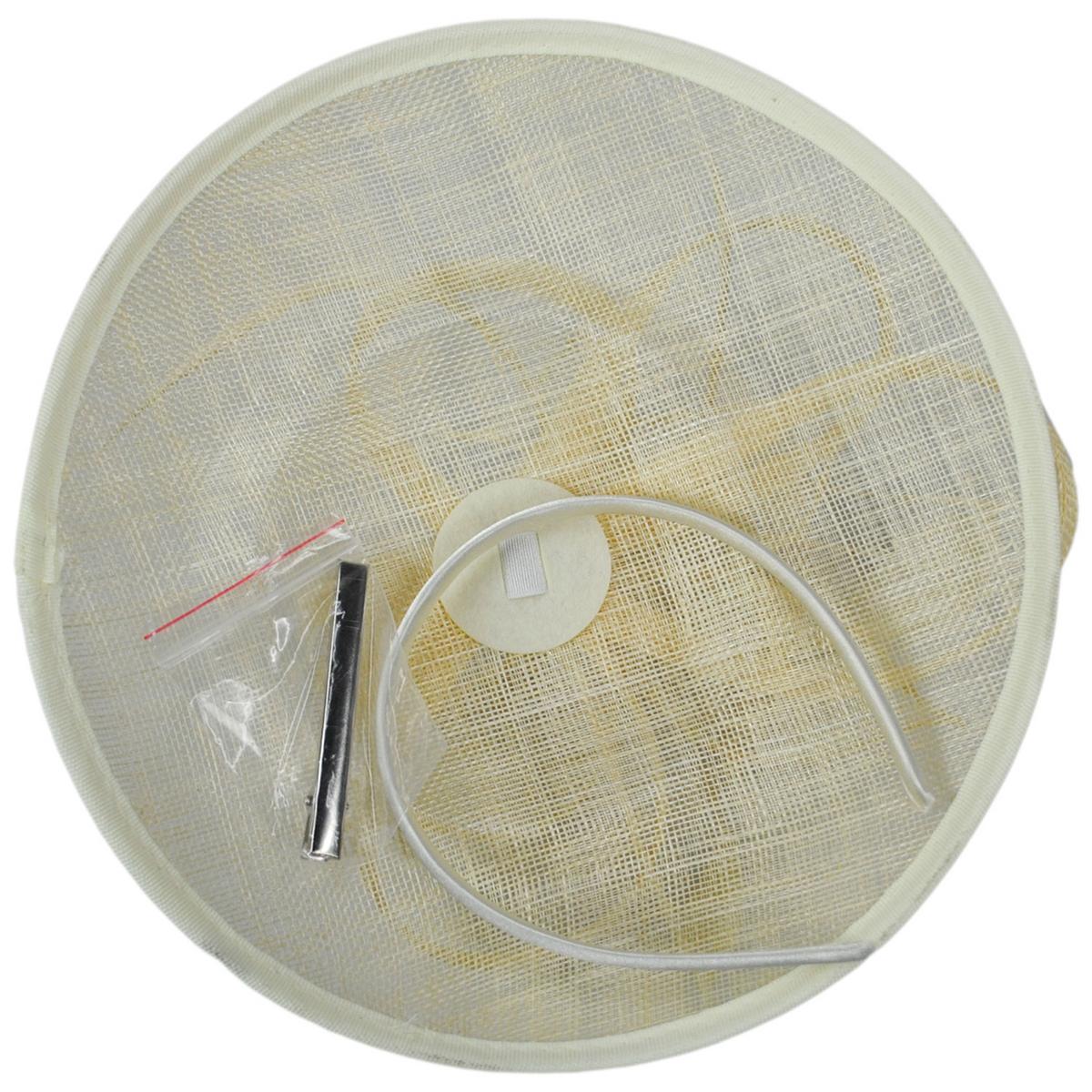 Anillo Sinamay Straw Fascinator Dress Hat - Image 8