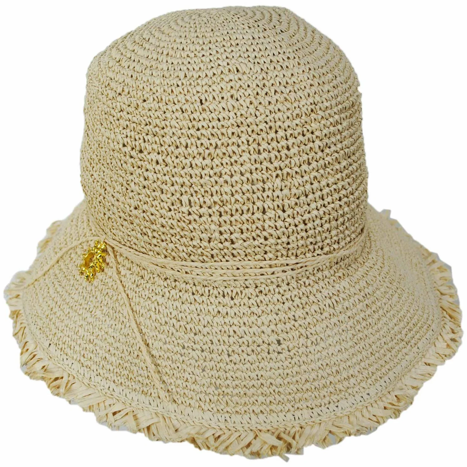Arianna Toyo Straw Sun Hat
