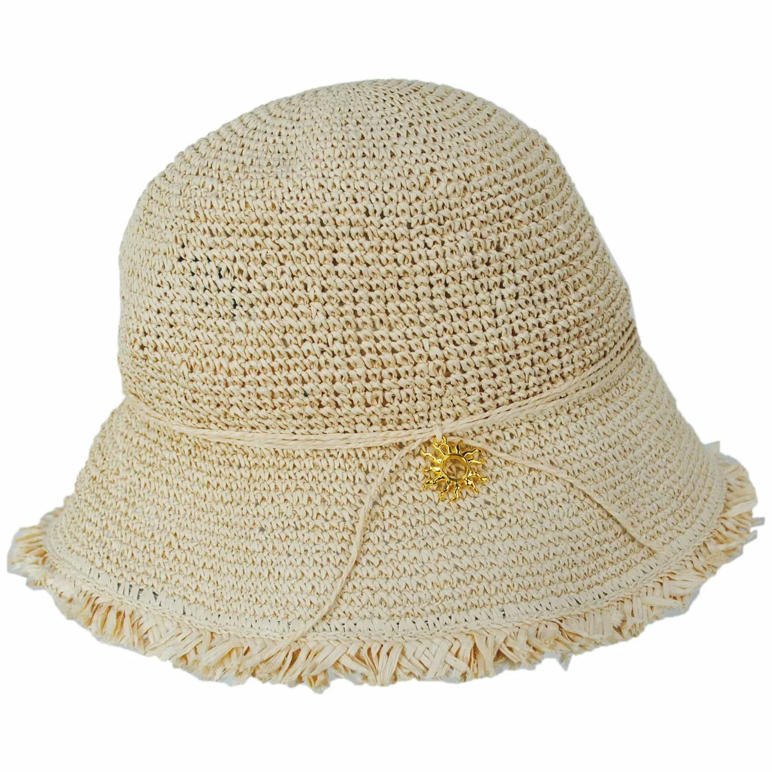 Arianna Toyo Straw Sun Hat - Image 5