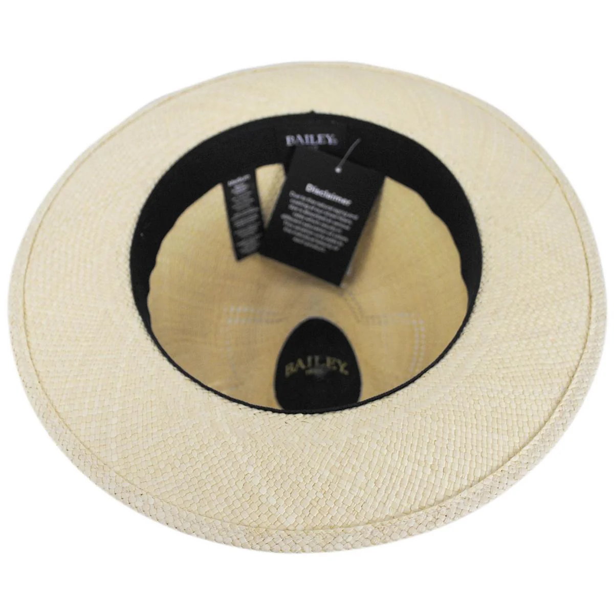 Arion Panama Straw Fedora Hat - Image 4