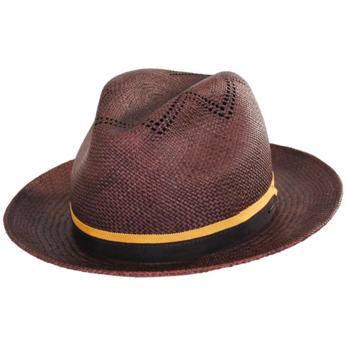 Arion Panama Straw Fedora Hat - Image 5