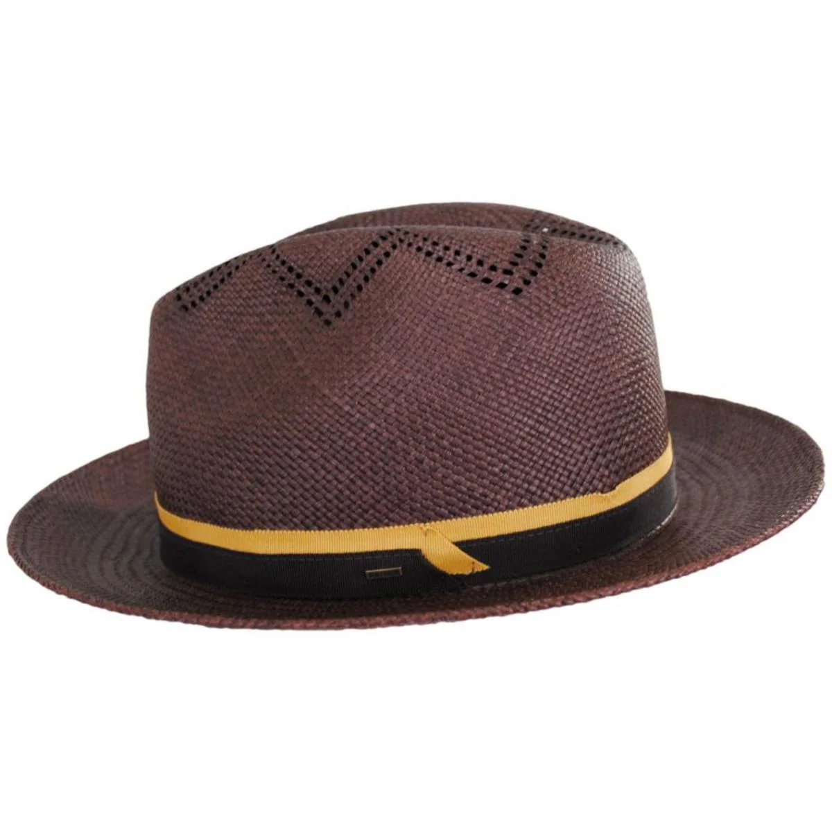 Arion Panama Straw Fedora Hat - Image 7