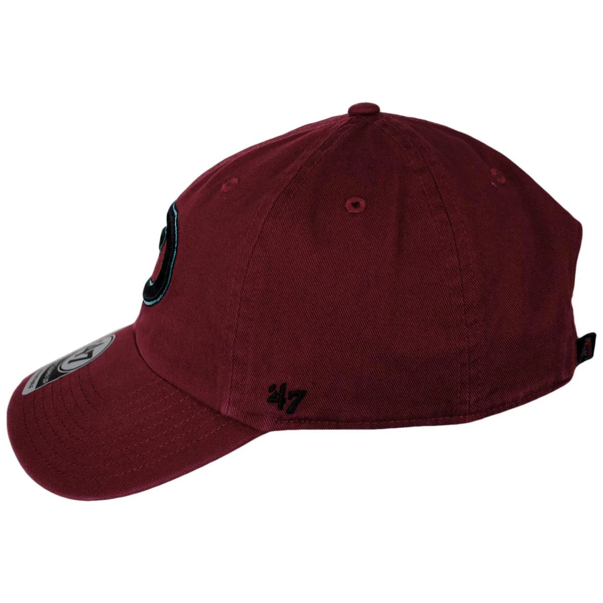 Arizona Diamondbacks MLB Clean Up Strapback Baseball Cap Dad Hat - Image 3