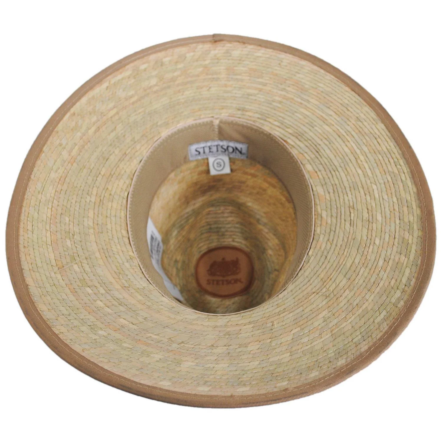 Arrowrock Palm Straw Safari Fedora Hat - Image 4