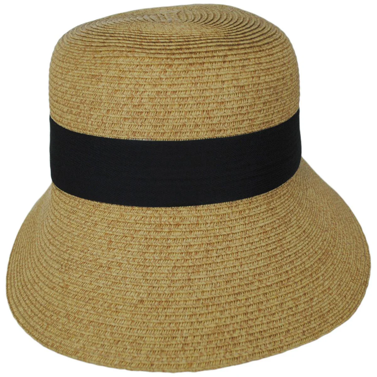 Asymmetric Toyo Straw Cloche Hat - Made to Order - Image 2