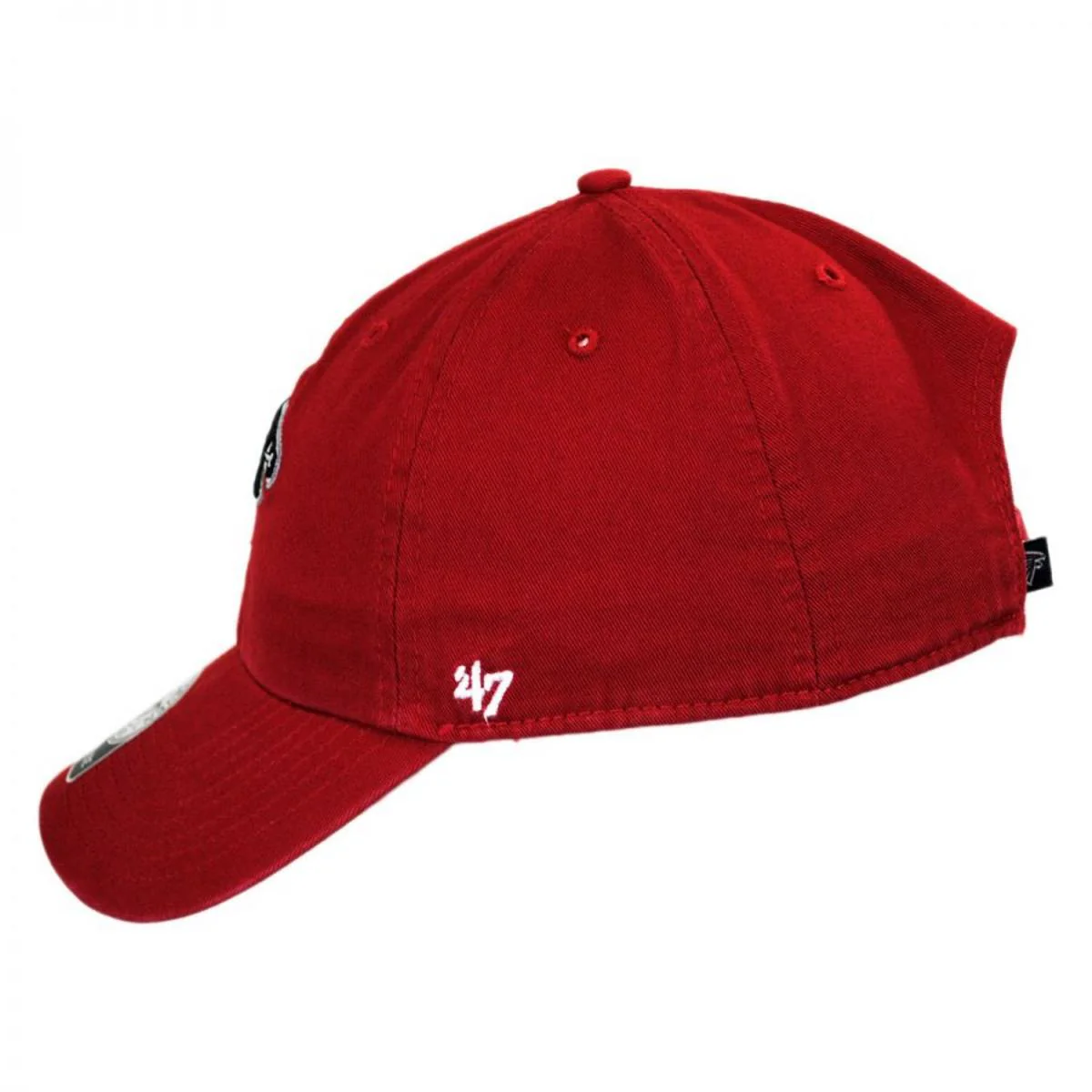Atlanta Falcons NFL Clean Up Strapback Baseball Cap Dad Hat - Image 3