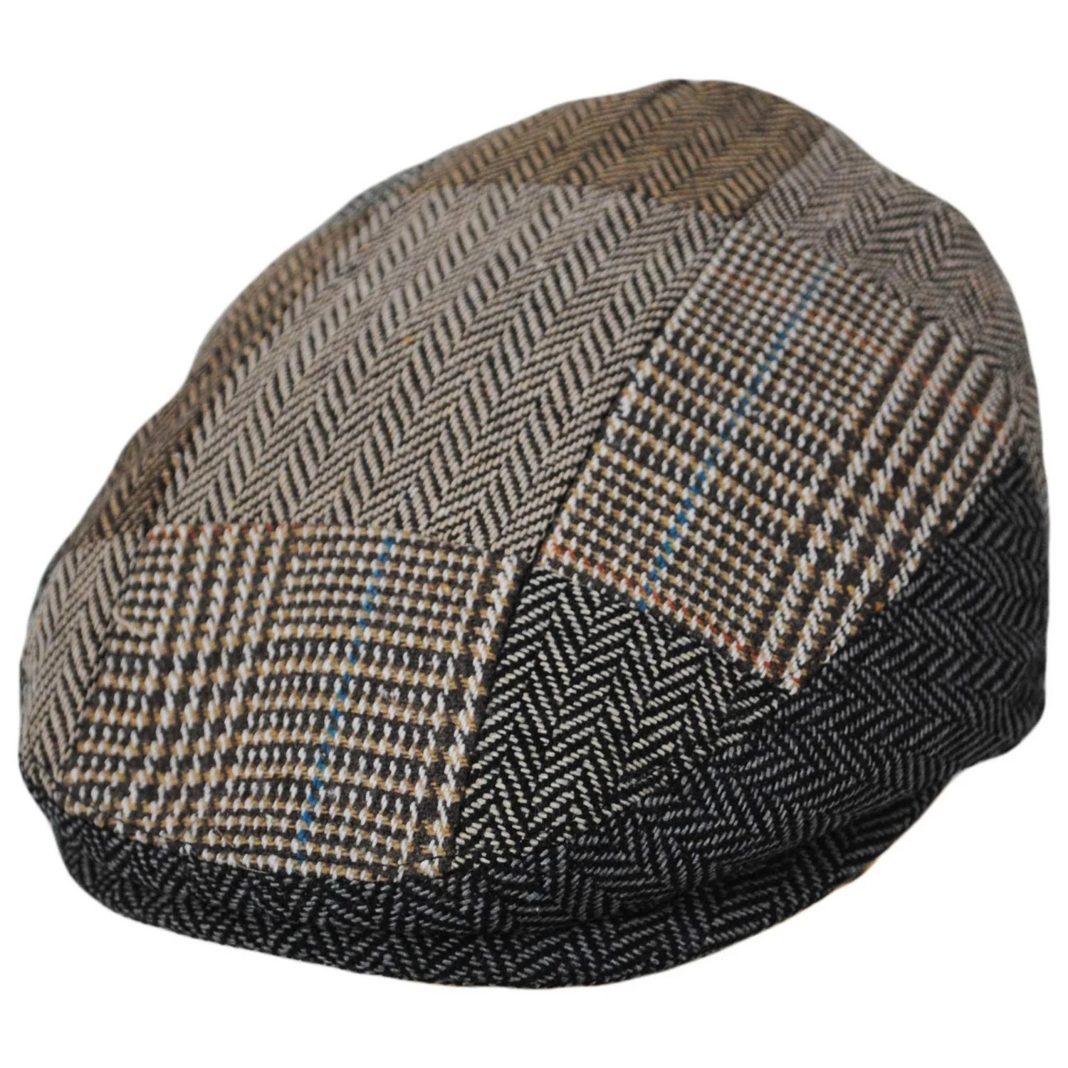 Baby Patchwork Wool Blend Ivy Cap