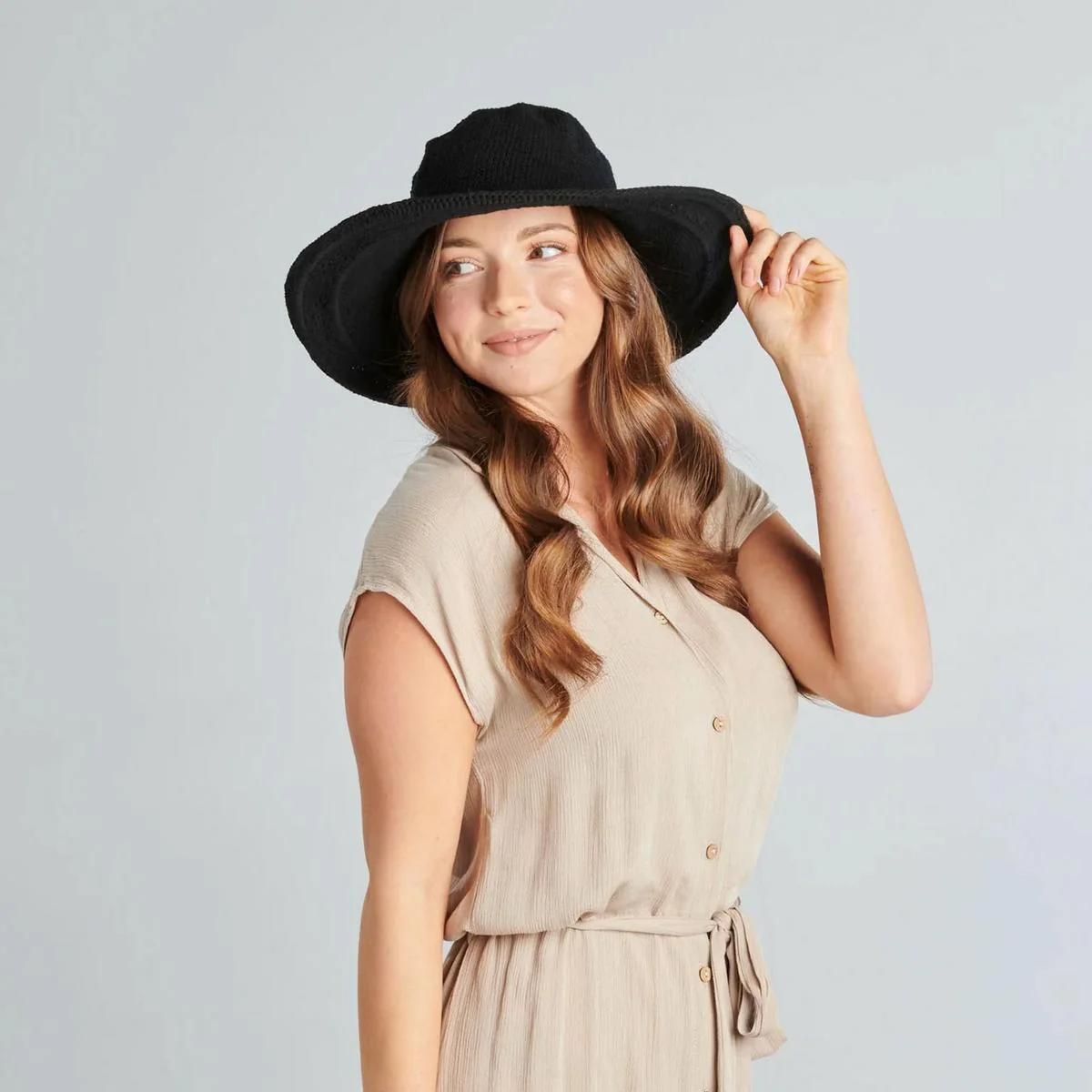 Bali Cotton Crochet Sun Hat - Image 10