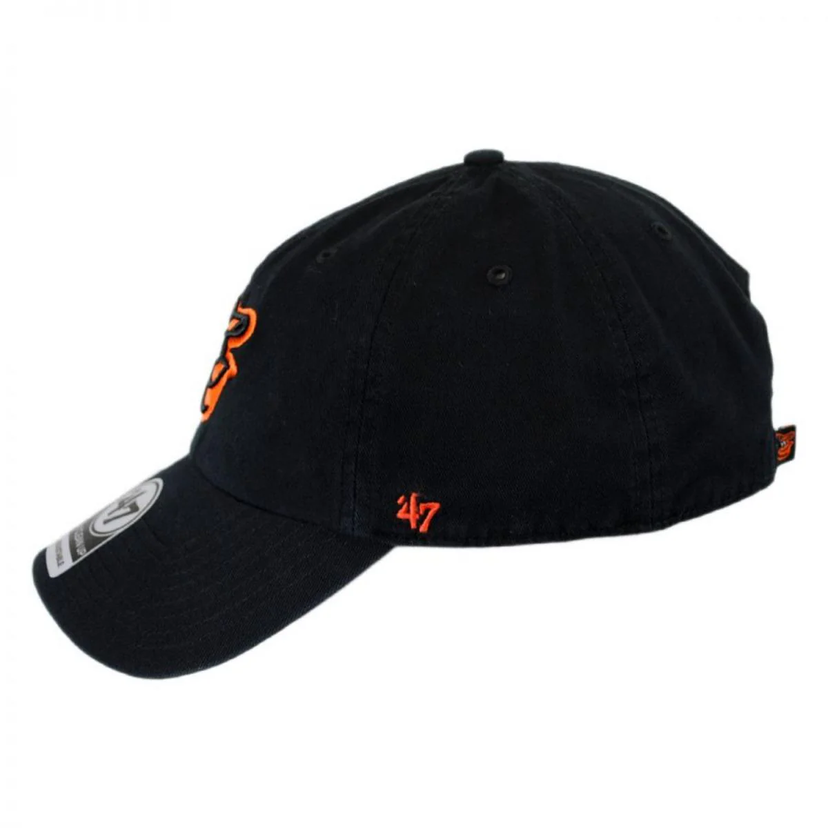 Baltimore Orioles MLB Clean Up Strapback Baseball Cap Dad Hat - Image 3