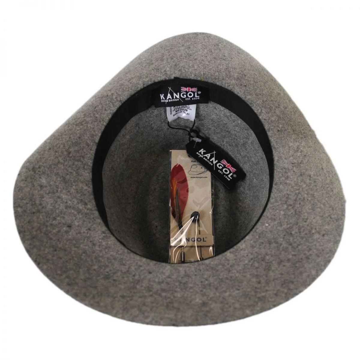 Barclay Wool Felt Trilby Fedora Hat - Image 4