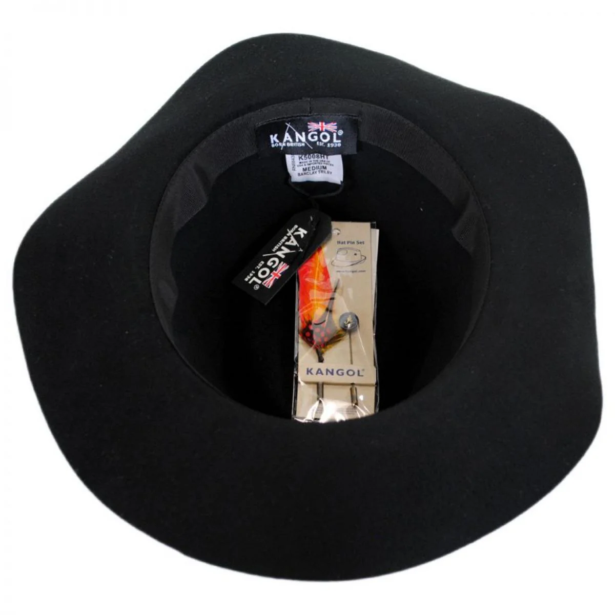 Barclay Wool Felt Trilby Fedora Hat - Image 8