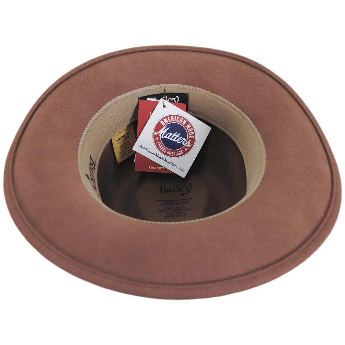 Barns Crushable Wool LiteFelt Outback Hat - Image 4