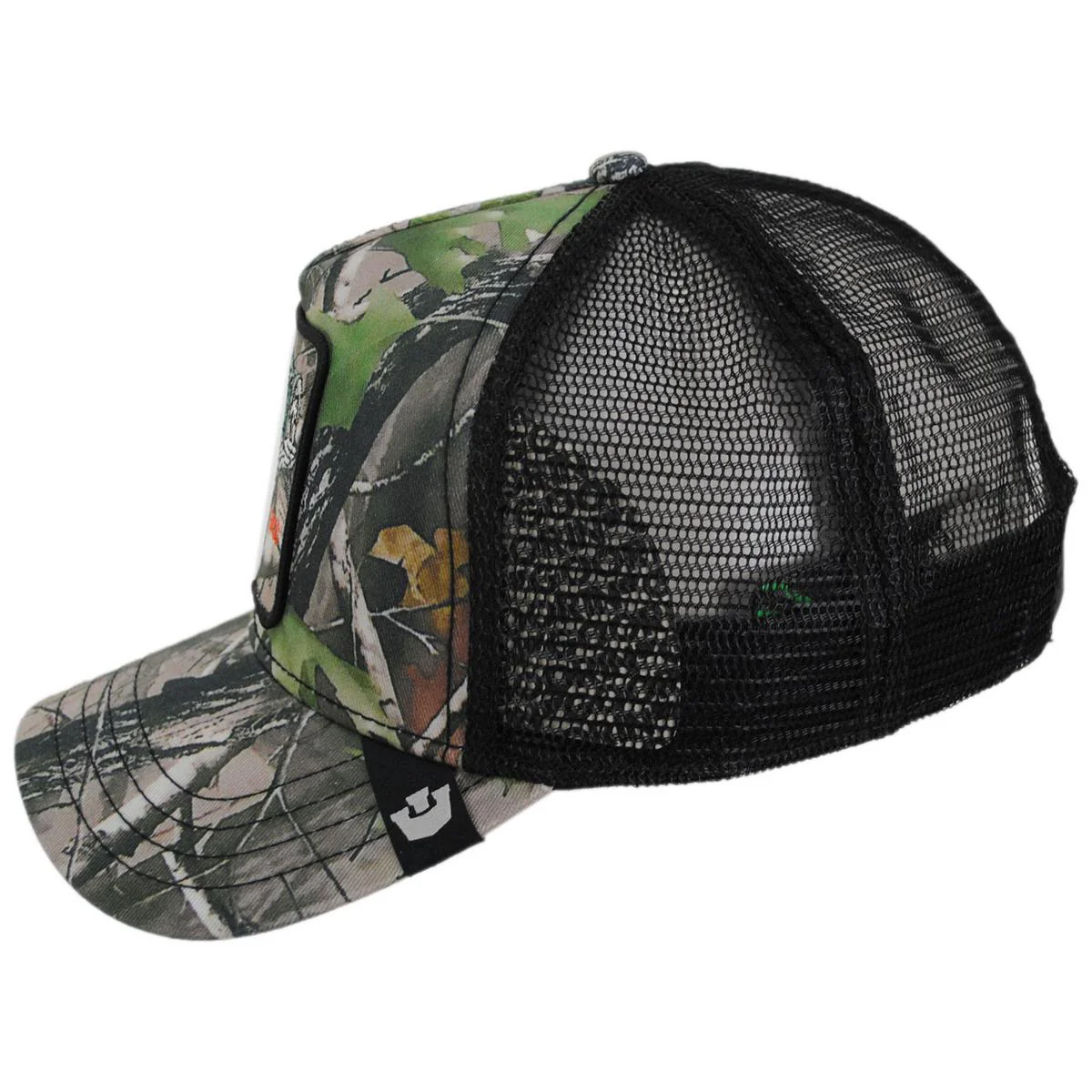 Bass Real Tree Camo Mesh Trucker Snapback Baseball Cap - Image 3