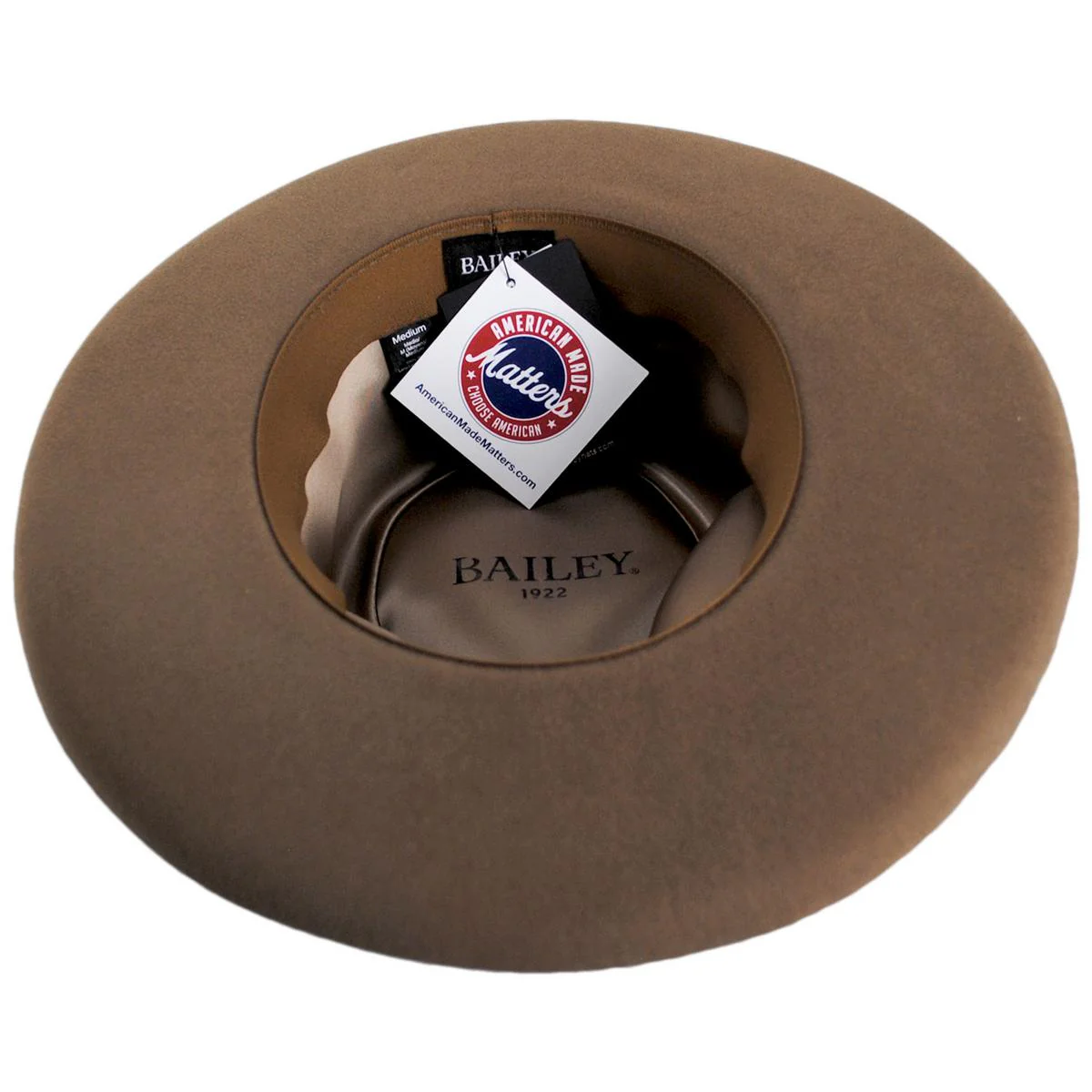 Bastien Polished Elite Wool Felt Fedora Hat - Driftwood - Image 4