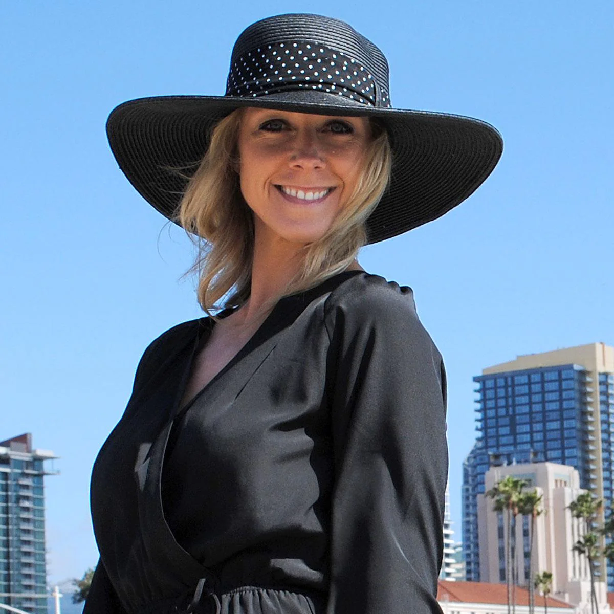 Beach Side Toyo Straw Sun Hat - Image 6