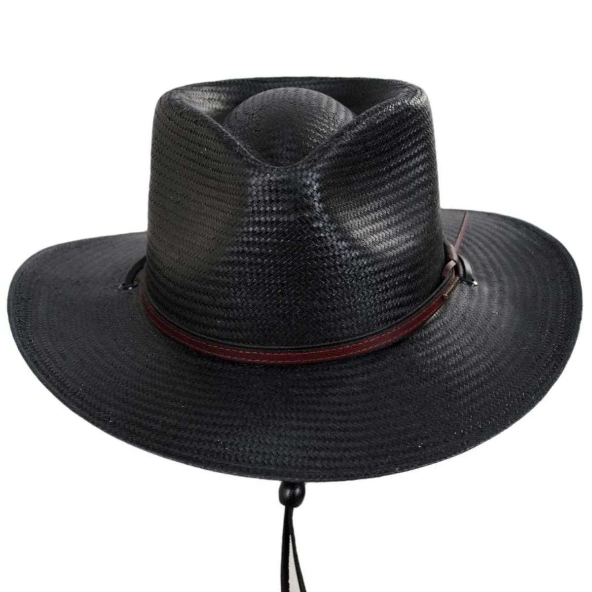 Belgrade Shantung Straw Outback Hat - Image 2