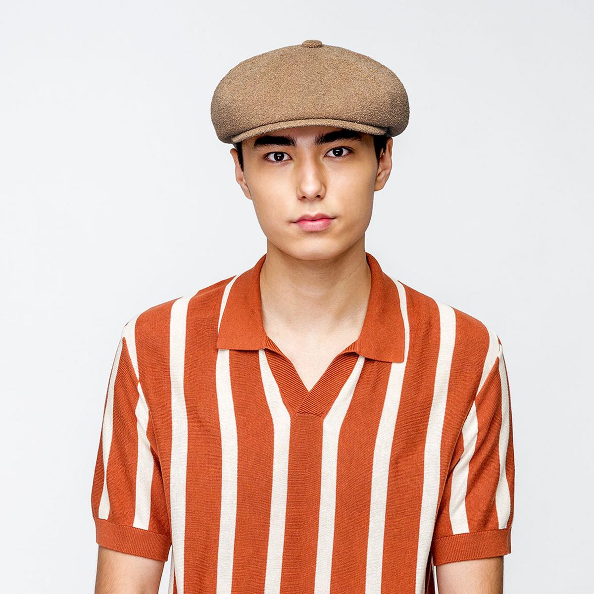 Bermuda Hawker Newsboy Cap - Oat - Image 2