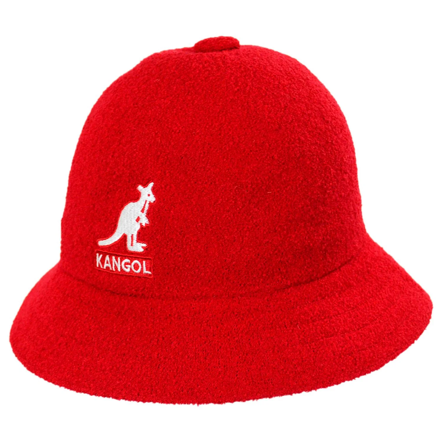 Big Logo Casual Bucket Hat - Scarlet Red
