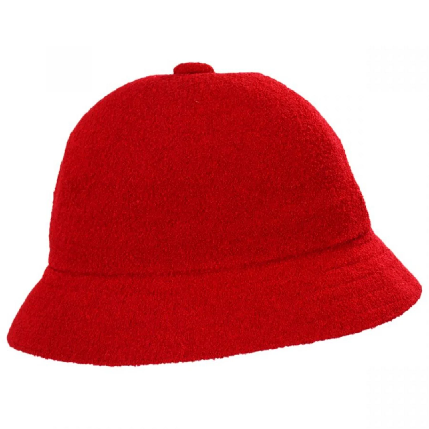 Big Logo Casual Bucket Hat - Scarlet Red - Image 3