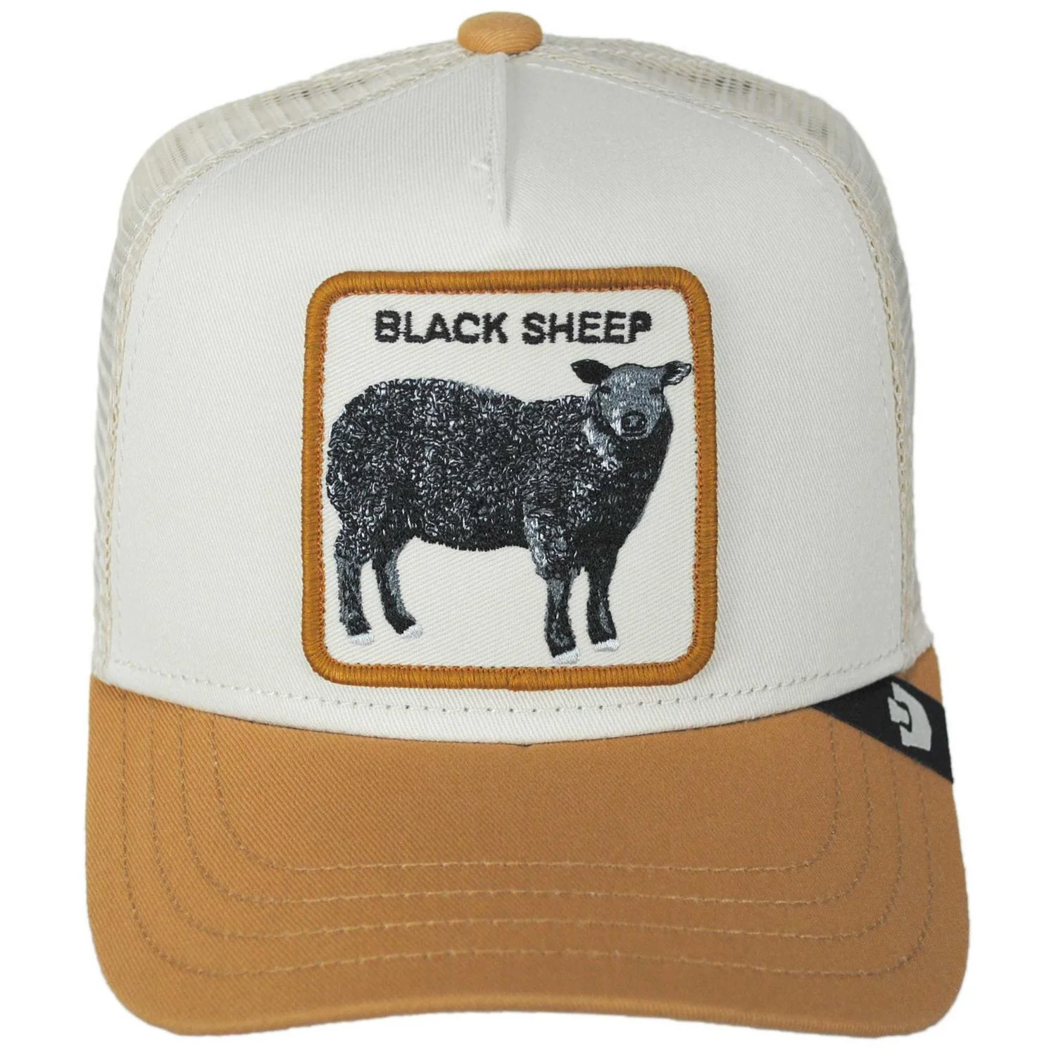 Kid's Black Sheep Mesh Trucker Snapback Baseball Cap - Image 2