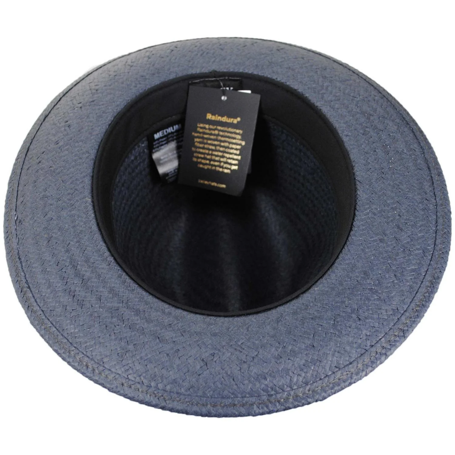 Blixen Sun Raindura Straw Fedora Hat - Image 12