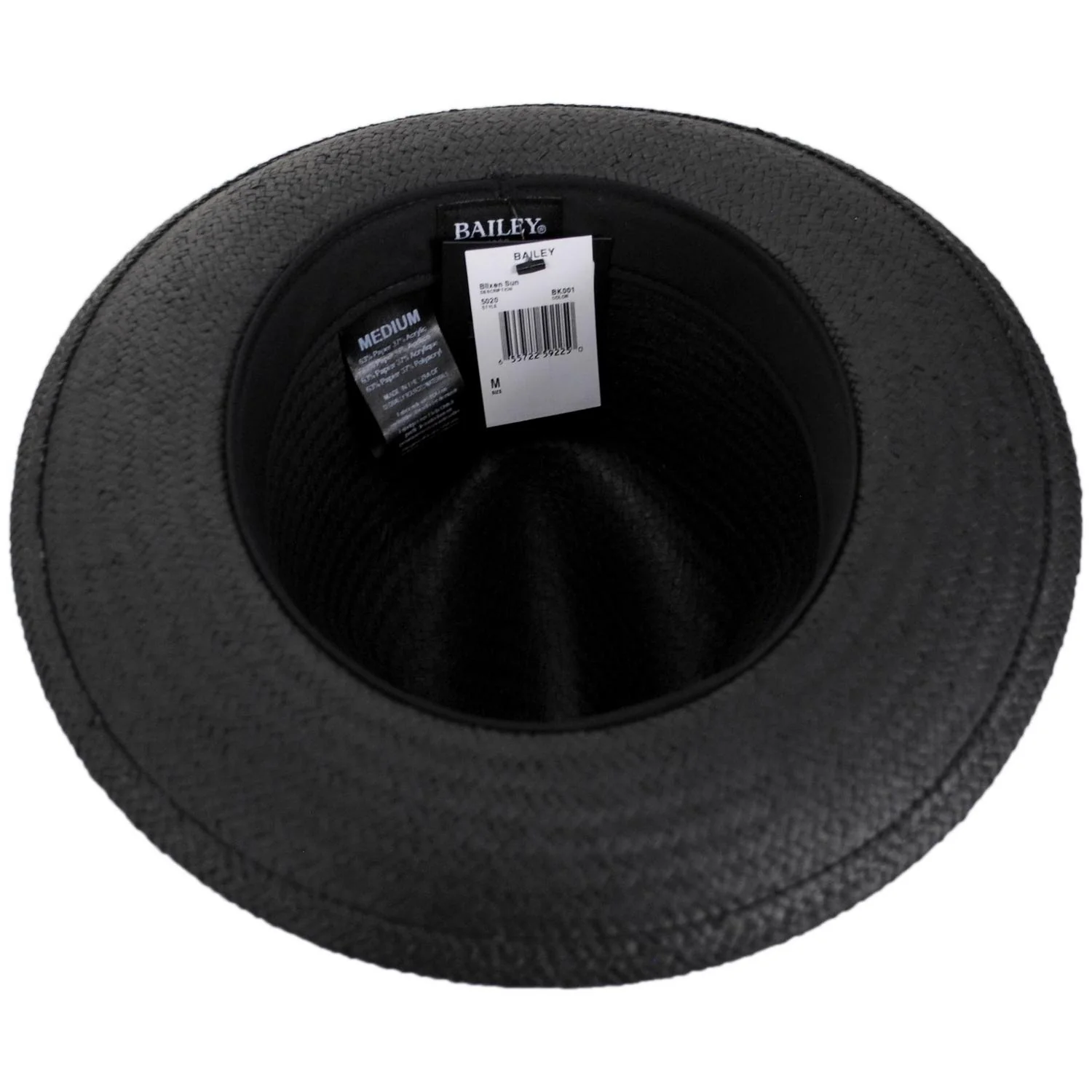 Blixen Sun Raindura Straw Fedora Hat - Image 8