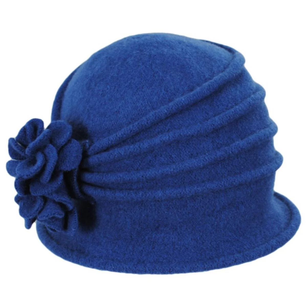 Boiled Wool Cloche Hat - Image 15