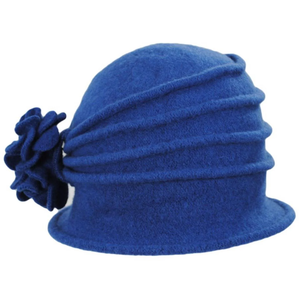 Boiled Wool Cloche Hat - Image 16