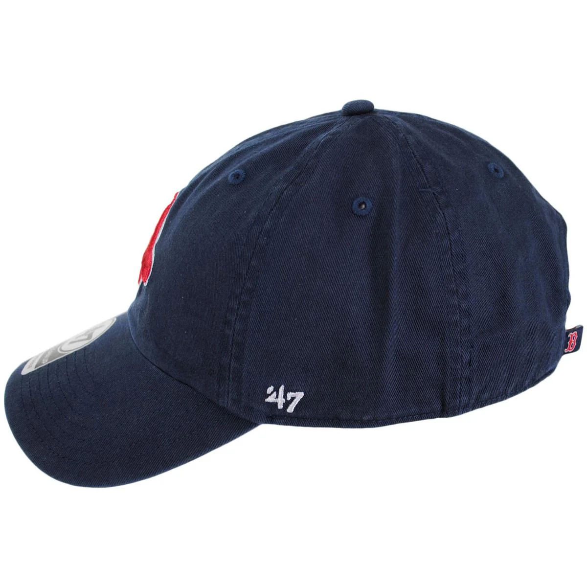 Boston Red Sox MLB Cooperstown Clean Up Strapback Baseball Cap Dad Hat - Image 3