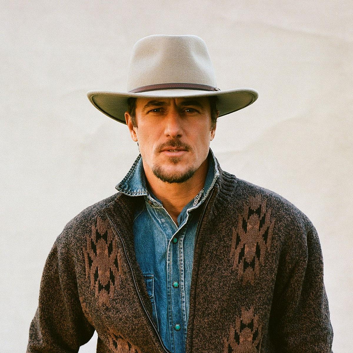Bozeman Crushable Wool Felt Outback Hat - Image 15