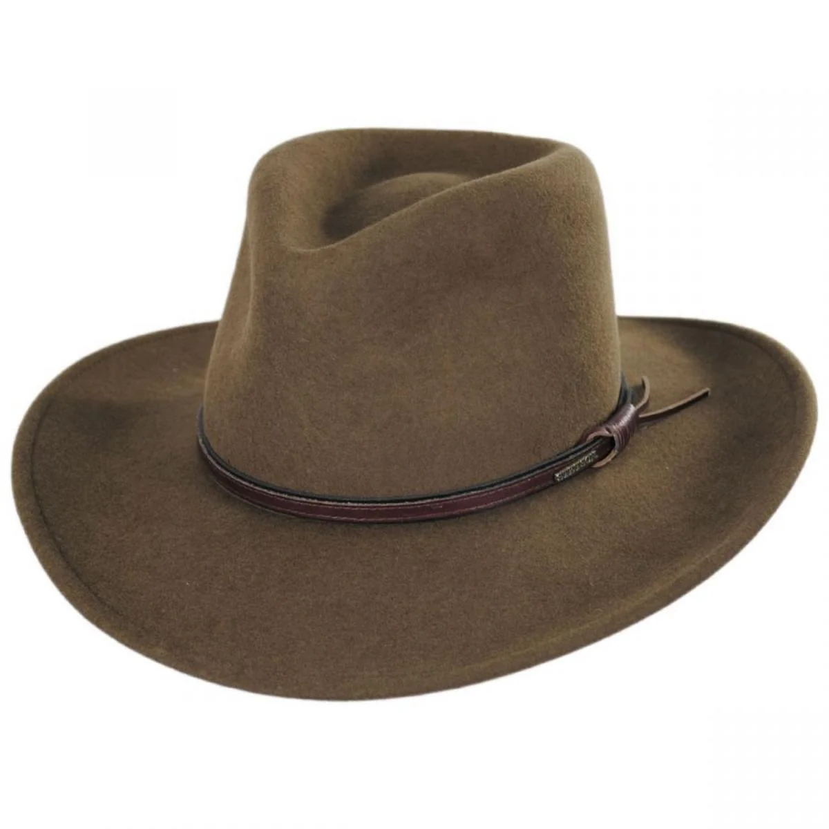 Bozeman Crushable Wool Felt Outback Hat - Image 7