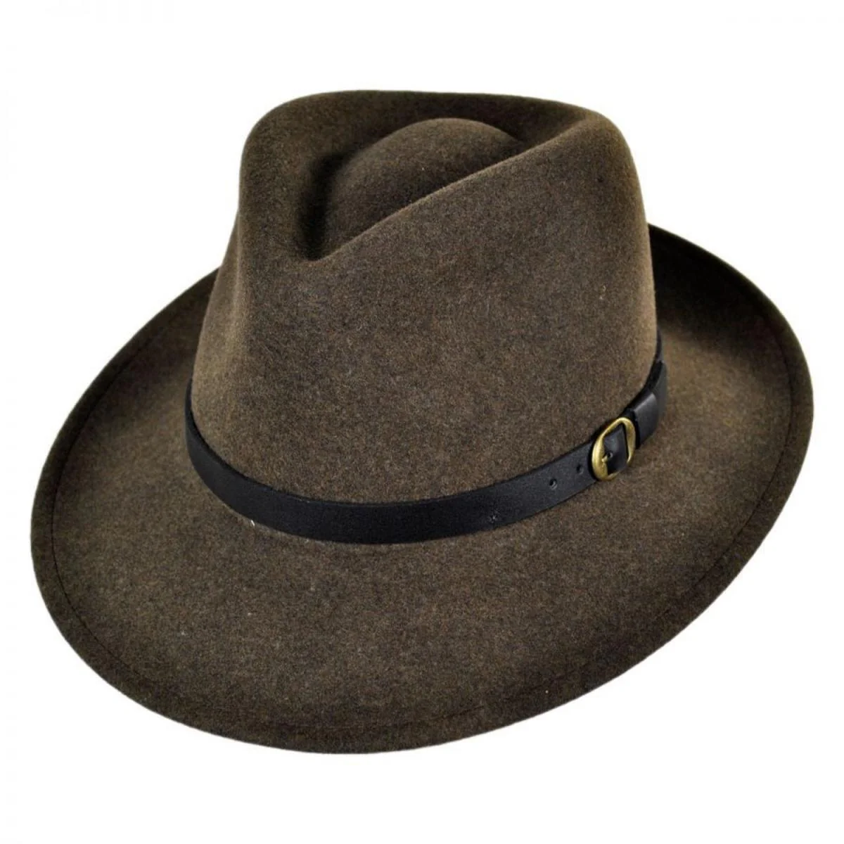 Briar Wool LiteFelt Fedora Hat - Image 2