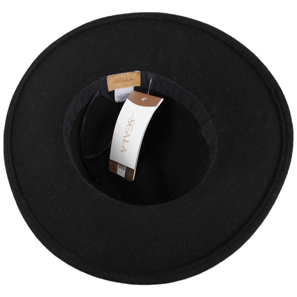 Brigitta Wool Felt Safari Fedora Hat - Image 4