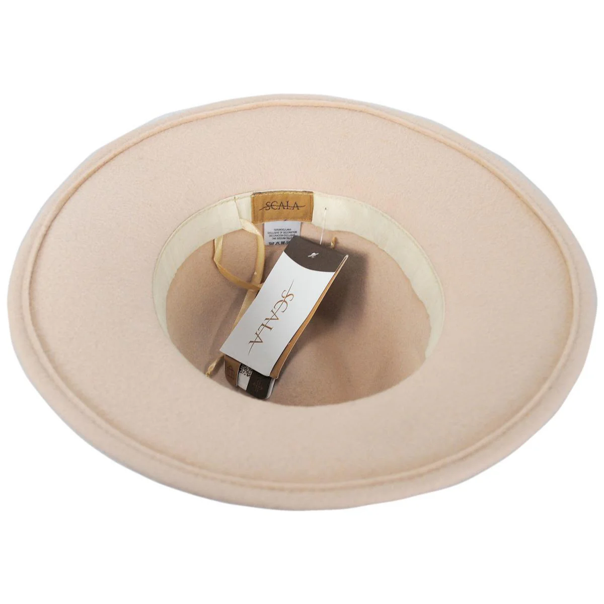 Brigitta Wool Felt Safari Fedora Hat - Image 8