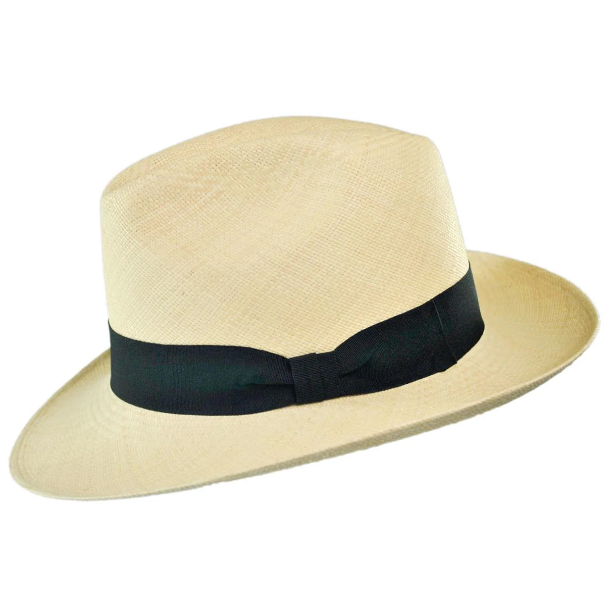 Brisa Grade 8 Panama Straw Fedora Hat - Image 5