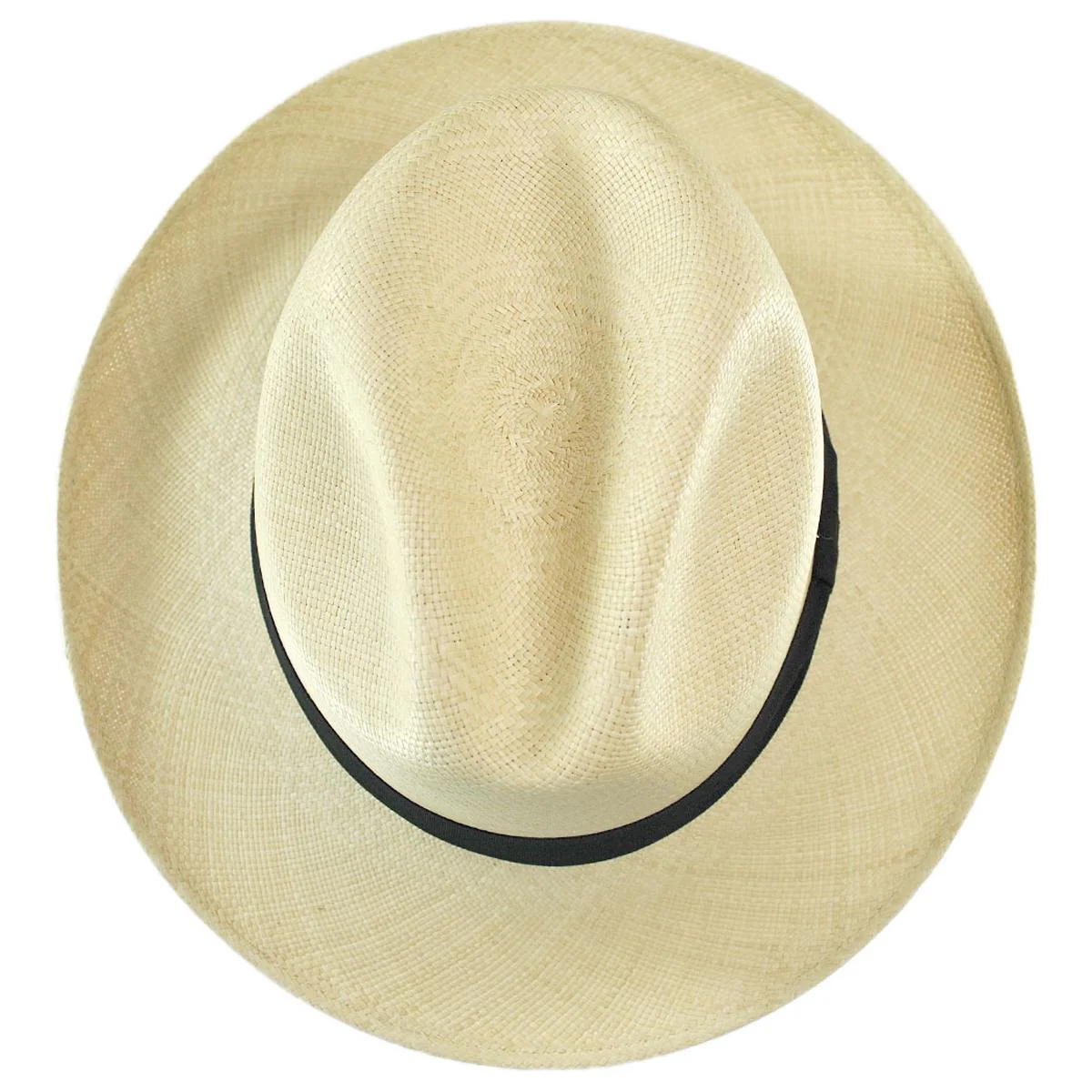 Brisa Grade 8 Panama Straw Fedora Hat - Image 6