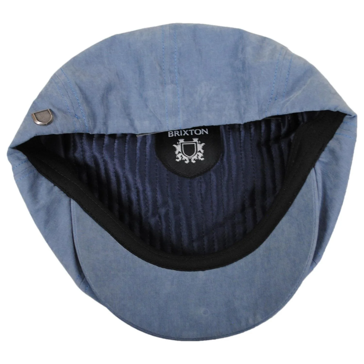 Brood Brushed Satin Newsboy Cap - Image 5
